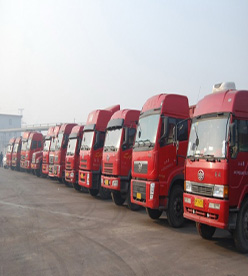 常州到四川物流车辆展示
